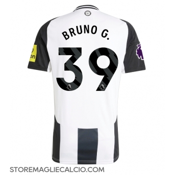 Newcastle United Bruno Guimaraes #39 Maglia Gara Casa Repliche 2024-25